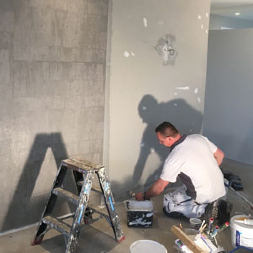 Ivo schilderwerken wandafwerking